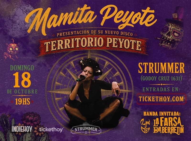 Imagen de Mamita Peyote Presenta Territorio Peyote