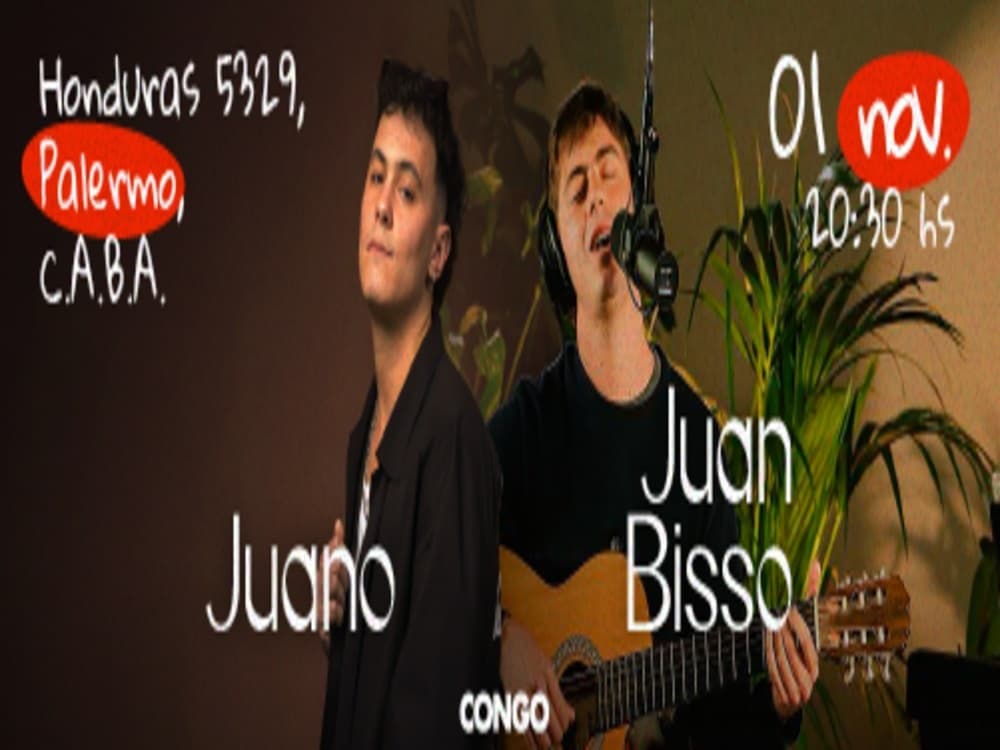 Imagen de Juano + Juan Bisso en Vivo