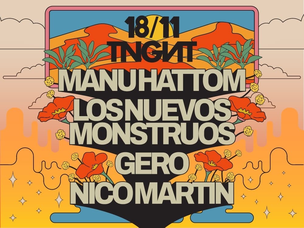Imagen de Manu Hattom + Los Nuevos MonstruoS + Gero + Nico Martin