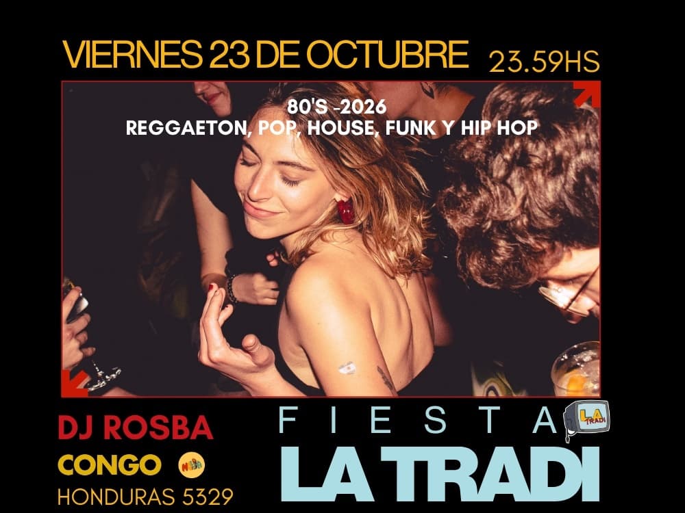 Imagen de Fiesta La Tradi 80s - 2026