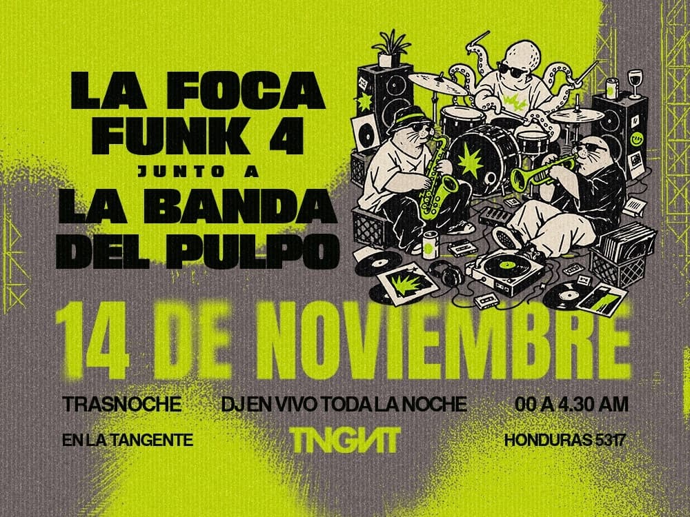 Imagen de La Foca Funk4 + La Banda del Pulpo