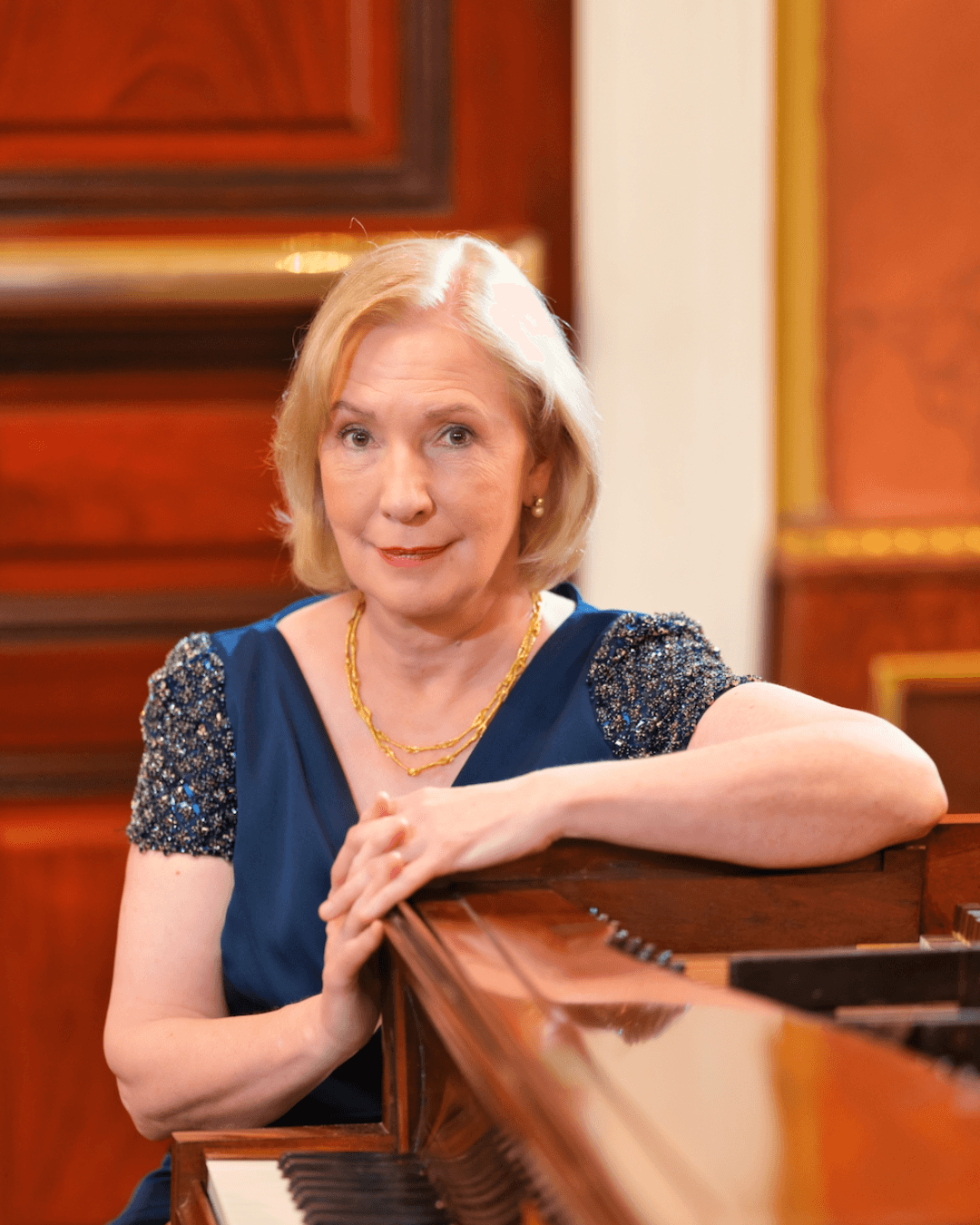 Imagen de Margarita Höhenrieder con la Camerata Bariloche en el Teatro Colón