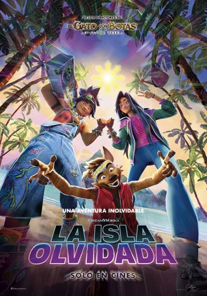 Poster de La Isla Olvidada