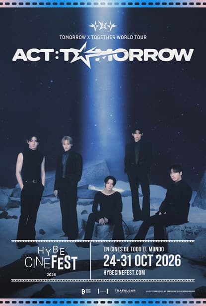 Poster de Tomorrow x Together World Tour 'act : Tomorrow'