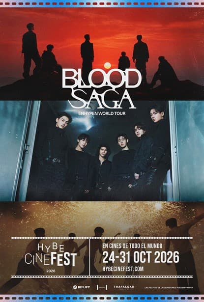 Poster de Enhypen World Tour 'blood Saga'
