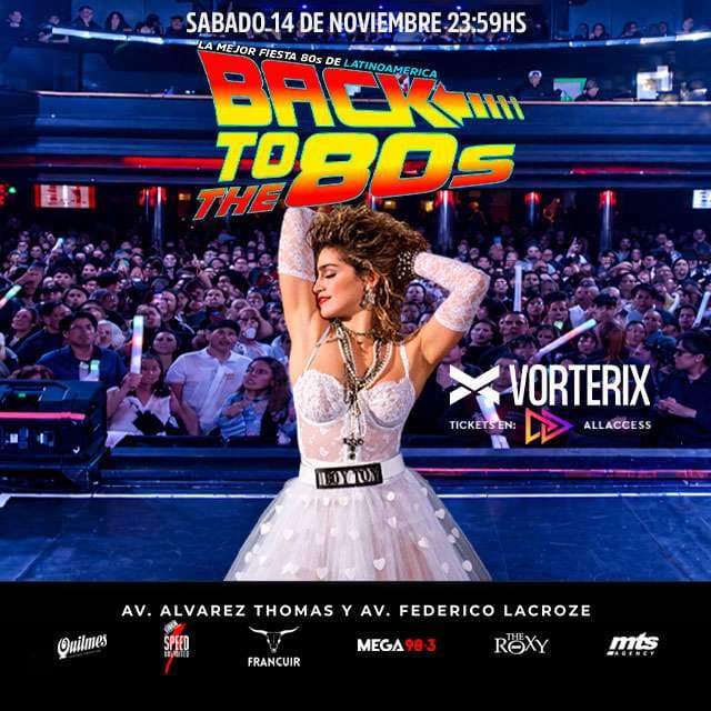 Imagen de FIESTA BACK TO THE 80s