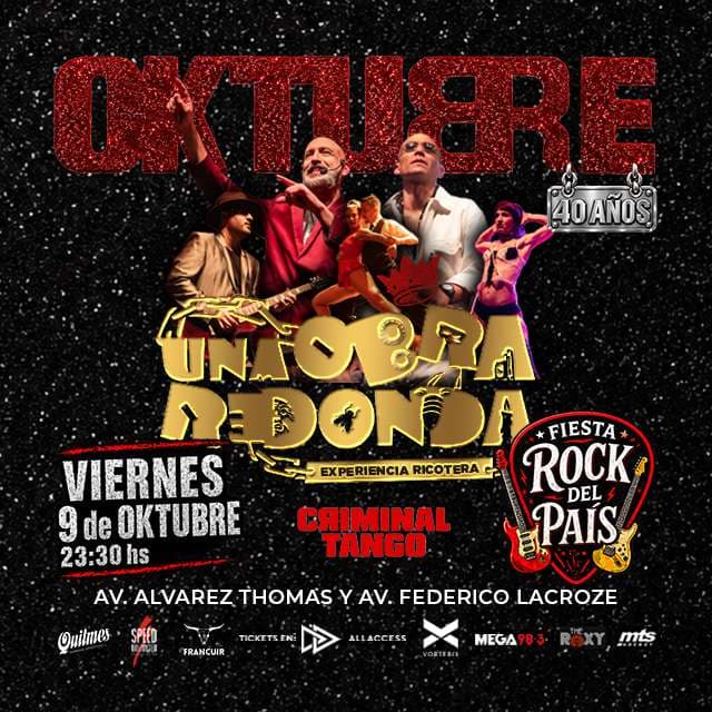 Imagen de Fiesta Rock del Pais - Teatro Vorterix