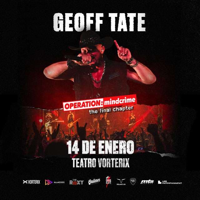 Imagen de Geoff Tate – Operation: Mindcrime – the Final Chapter Tour