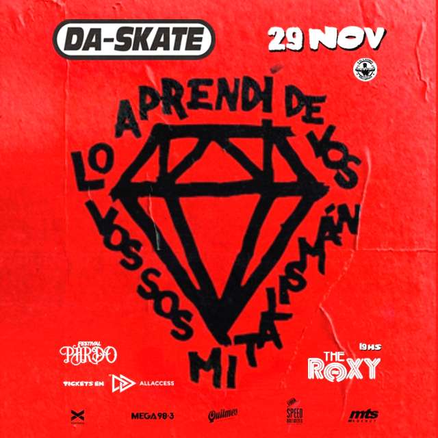 Imagen de DA SKATE cierra el 2026 en el FESTIVAL PARDO