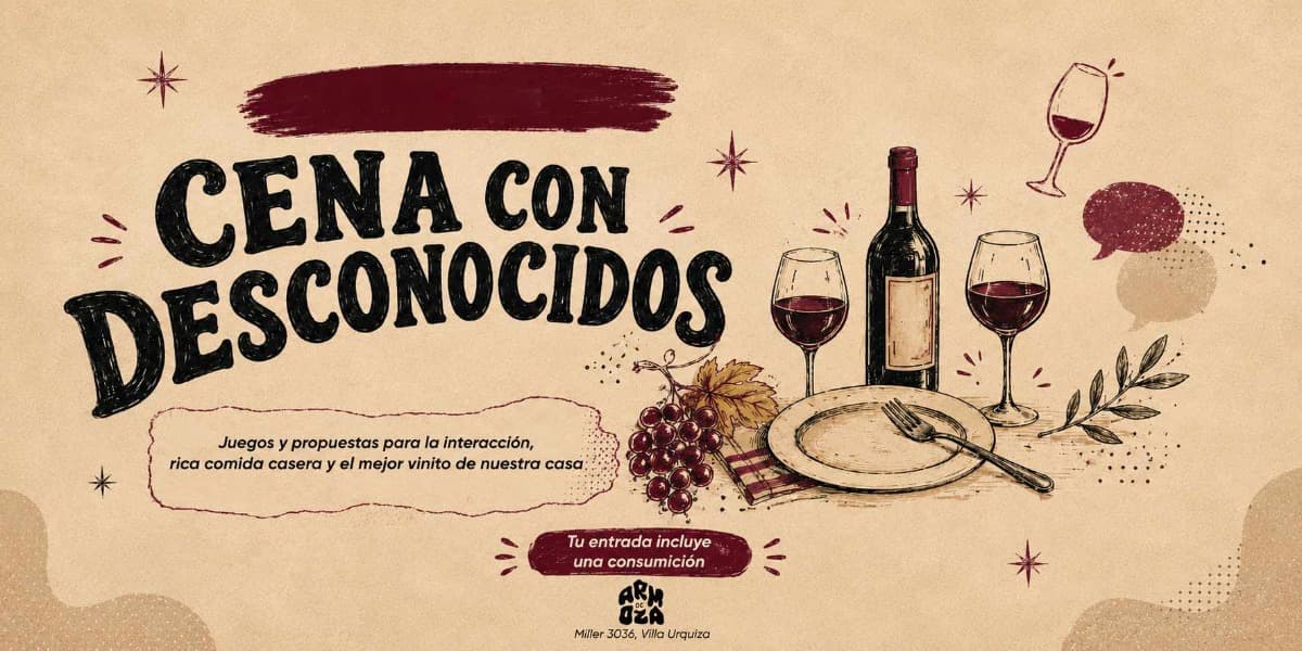 Imagen de Cena Con Desconocidos +50
