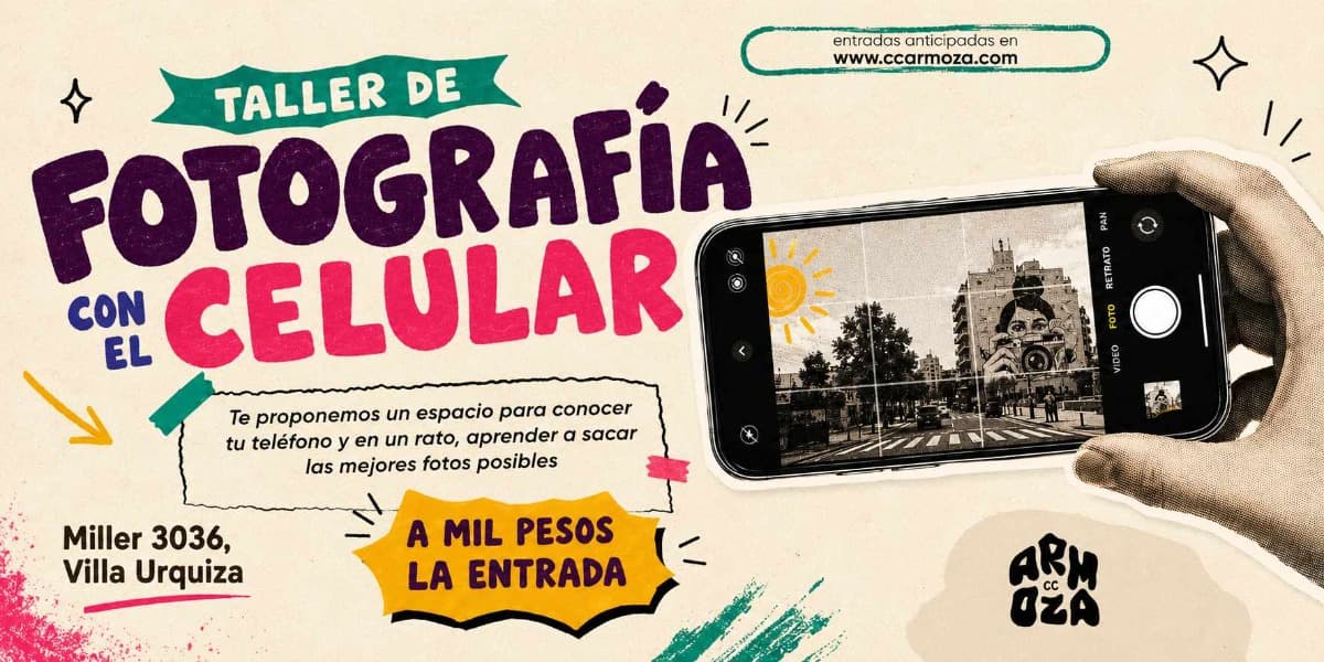 Imagen de Fotografia con celular, A MIL PESOS LA ENTRADA!