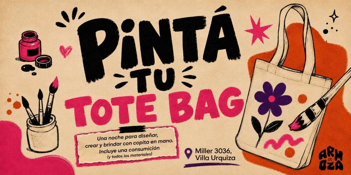 Imagen de Pinta tu totebag!