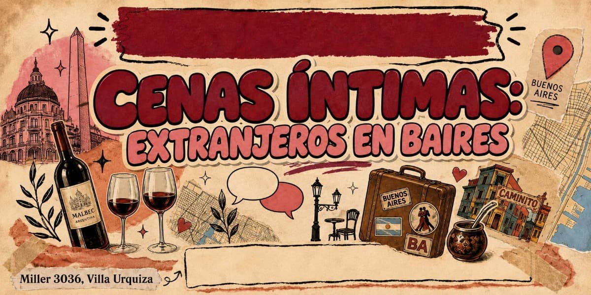 Imagen de Cenas Íntimas: Extranjeros en BAIRES