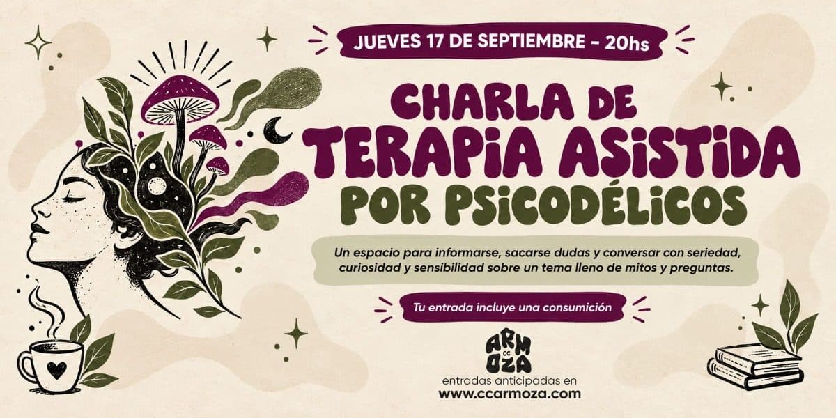 Imagen de Charla de Terapia Asistida por Psicodélicos
