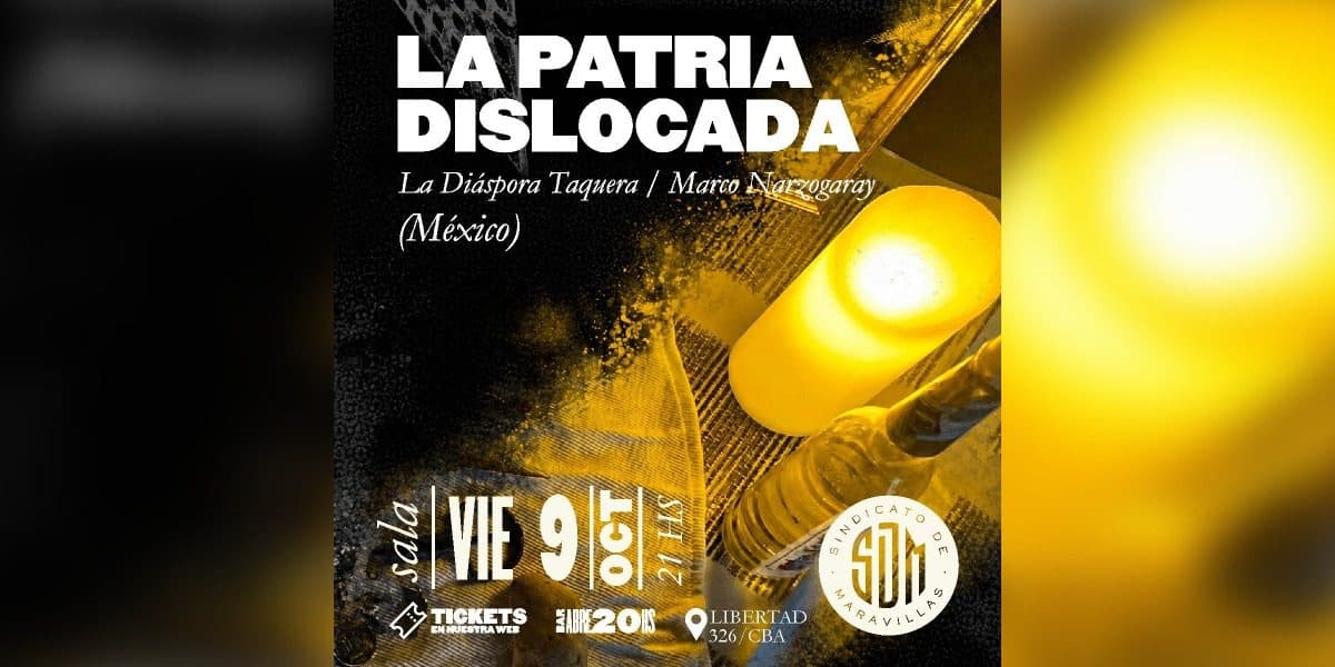 Imagen de LA PATRIA DISLOCADA/La Diáspora Taquera/Marco Norzagaray (México)