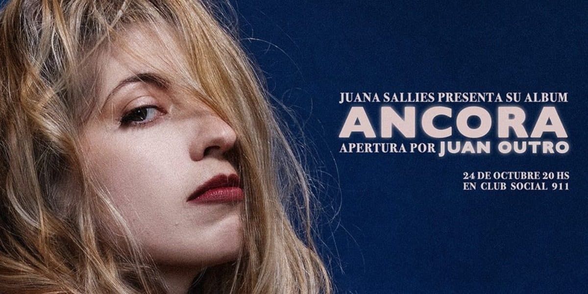 Imagen de Juana Sallies - Presentación en vivo de Ancora