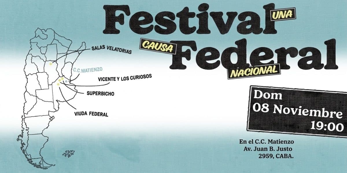 Imagen de FESTIVAL FEDERAL, una causa nacional