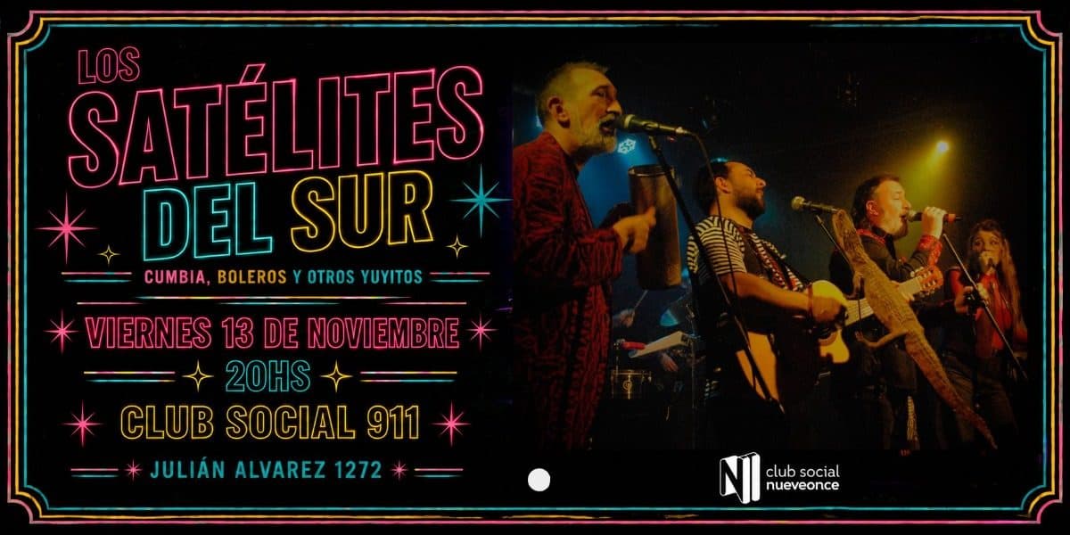 Imagen de Los Satélites del Sur - Cumbia, boleros y otros yuyitos