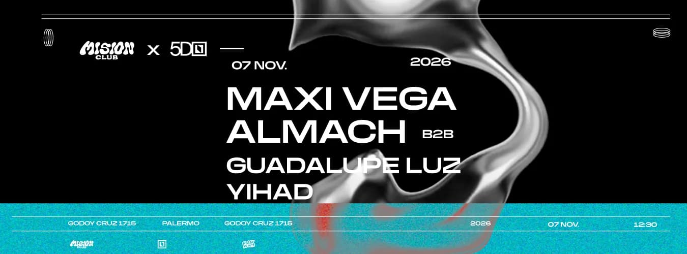 Imagen de 5D x MISION CLUB MAXI VEGA B2B ALMACH, GUADALUPE LUZ, YIHAD