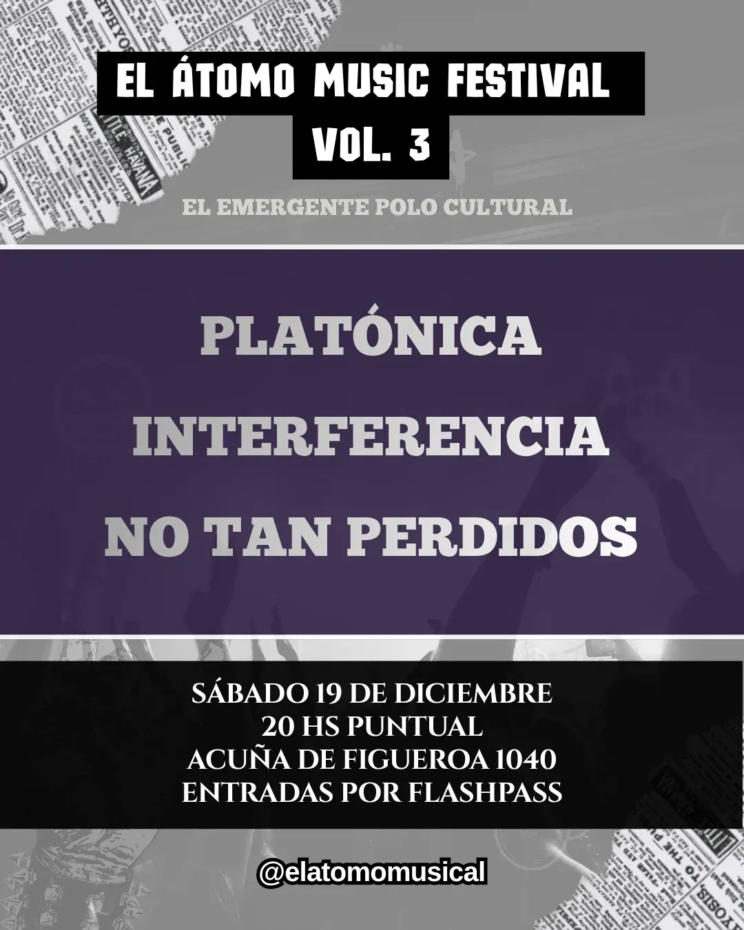 Imagen de El Átomo Music Festival Vol. 3