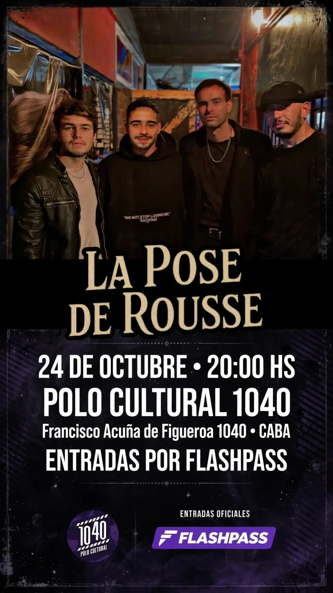 Imagen de La Pose de Rousse en 1040 Polo Cultural - 24/10