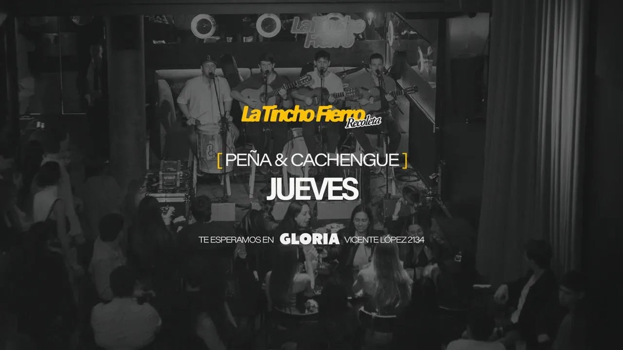 Imagen de jueves 27/8 - La Tincho Fierro Recoleta