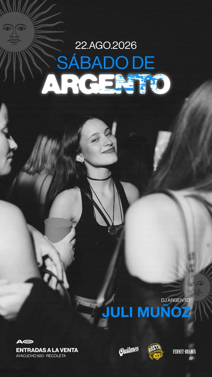 Imagen de 22/08 | Sábado de Argento (cachengue) 🇦🇷