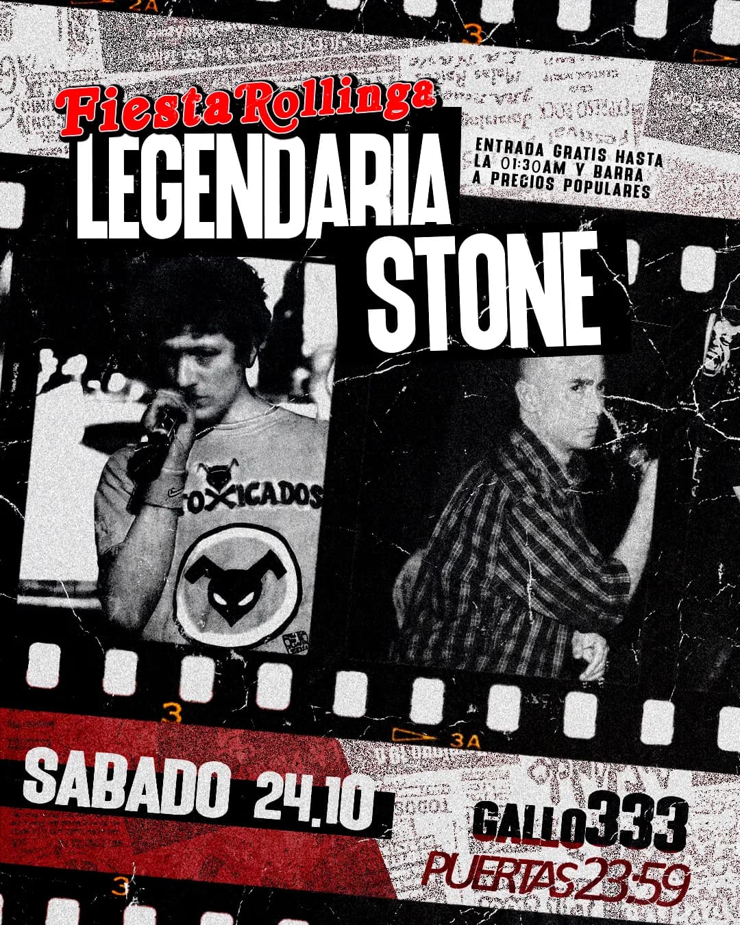Imagen de Legendaria Abasto -Tributo Viejas Locas Intoxicados y La Corona del Bufón