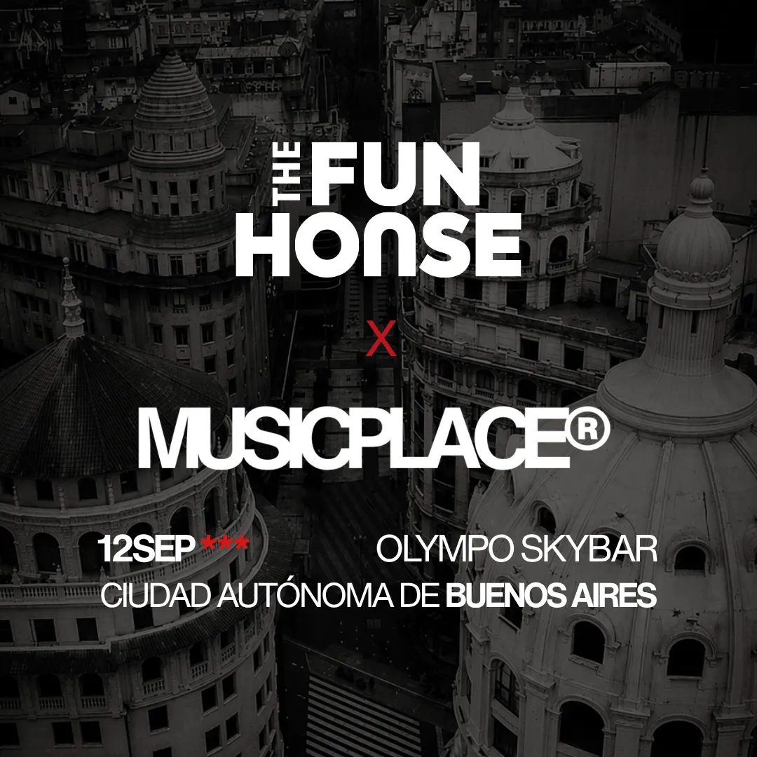 Imagen de MUSIC PLACE x THE FUN HOUSE [POST JOHN SUMMIT] - OLYMPO SKY | SAB 12 DE SEPTIEMBRE