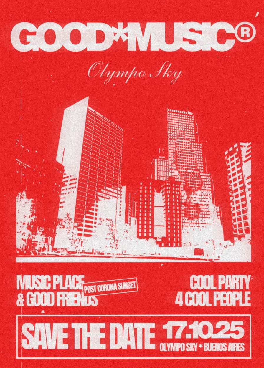 Imagen de MUSICPLACE x GOODFRIENDS [POST CORONA SUNSET] OLYMPO SKY | SAB 17 DE OCTUBRE