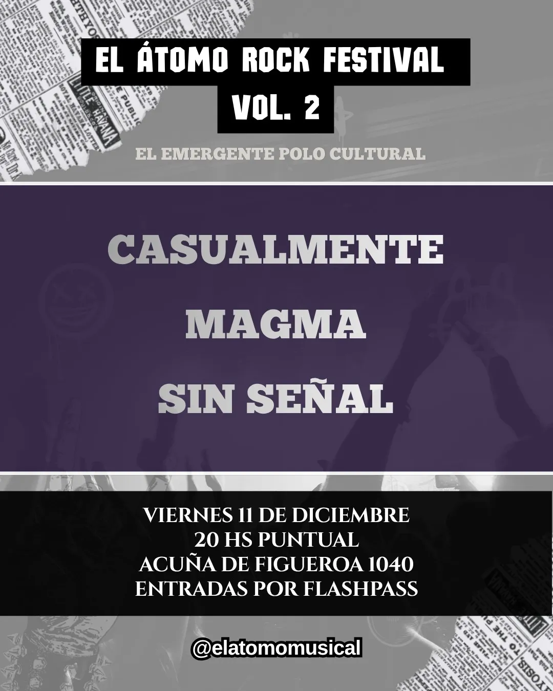 Imagen de El Átomo Rock Festival Vol. II