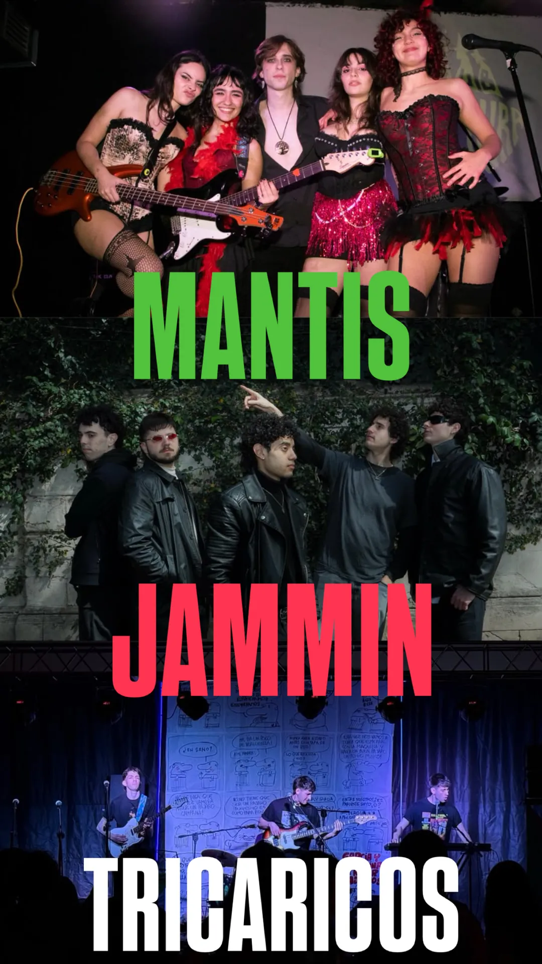Imagen de Jammin presenta Cruzando El Desastre junto a Mantis y Tricaricos