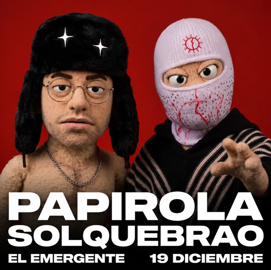 Imagen de PAPIROLA x SOLQUEBRAO en El Emergente