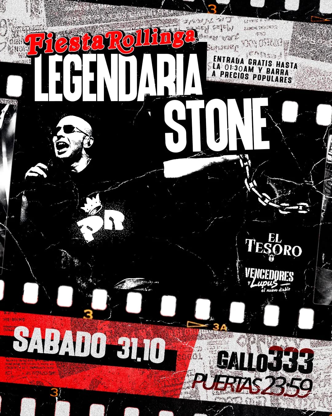 Imagen de Legendaria Abasto - Vencedores y Lupus el nuevo diablo (Redondos) + El Tesoro