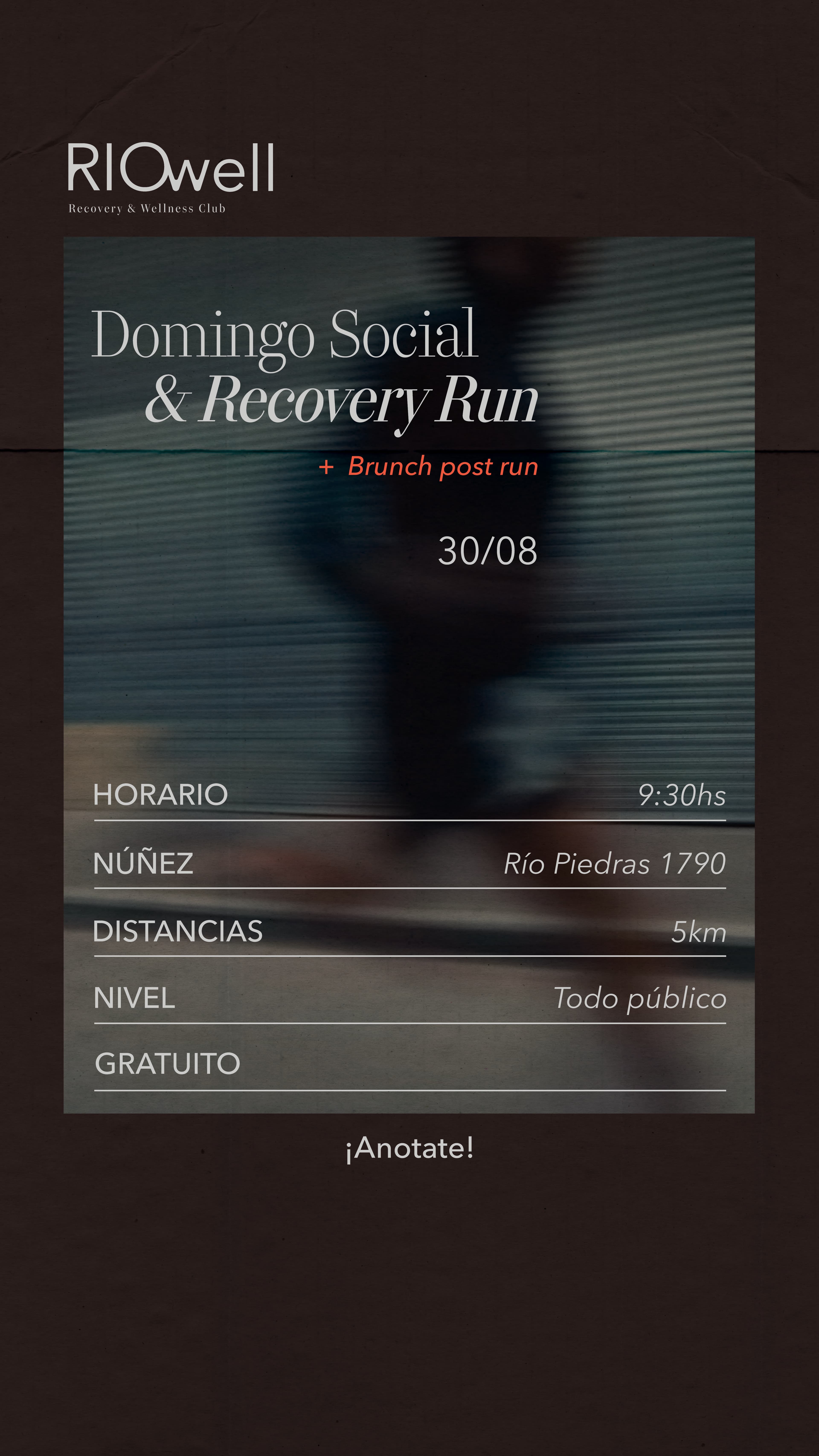 Imagen de Domingo Social & Recovery run