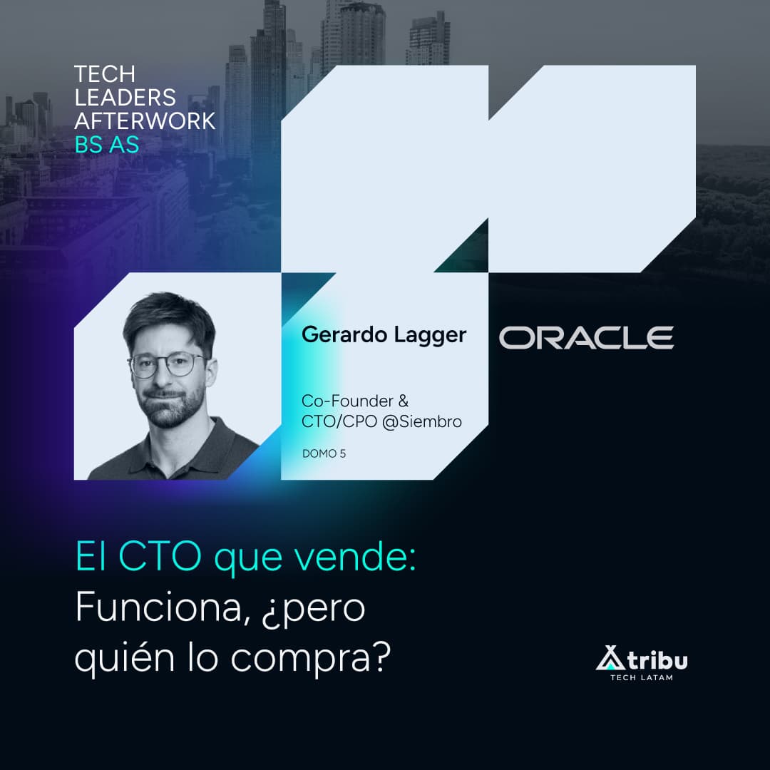 Imagen de Tech Leaders Afterwork Buenos Aires - Powered by Oracle