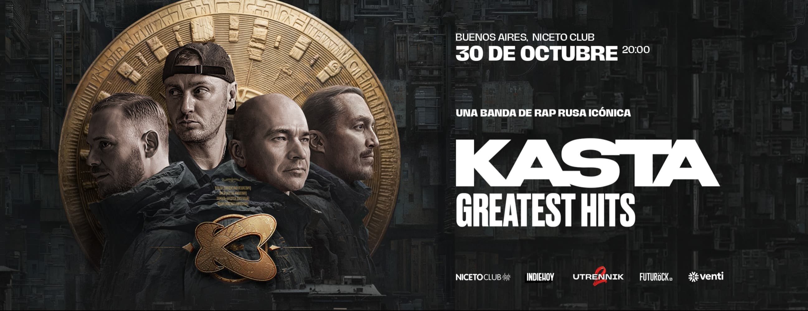 Imagen de Kasta Greatest Hits en Niceto Club  (+18 años)