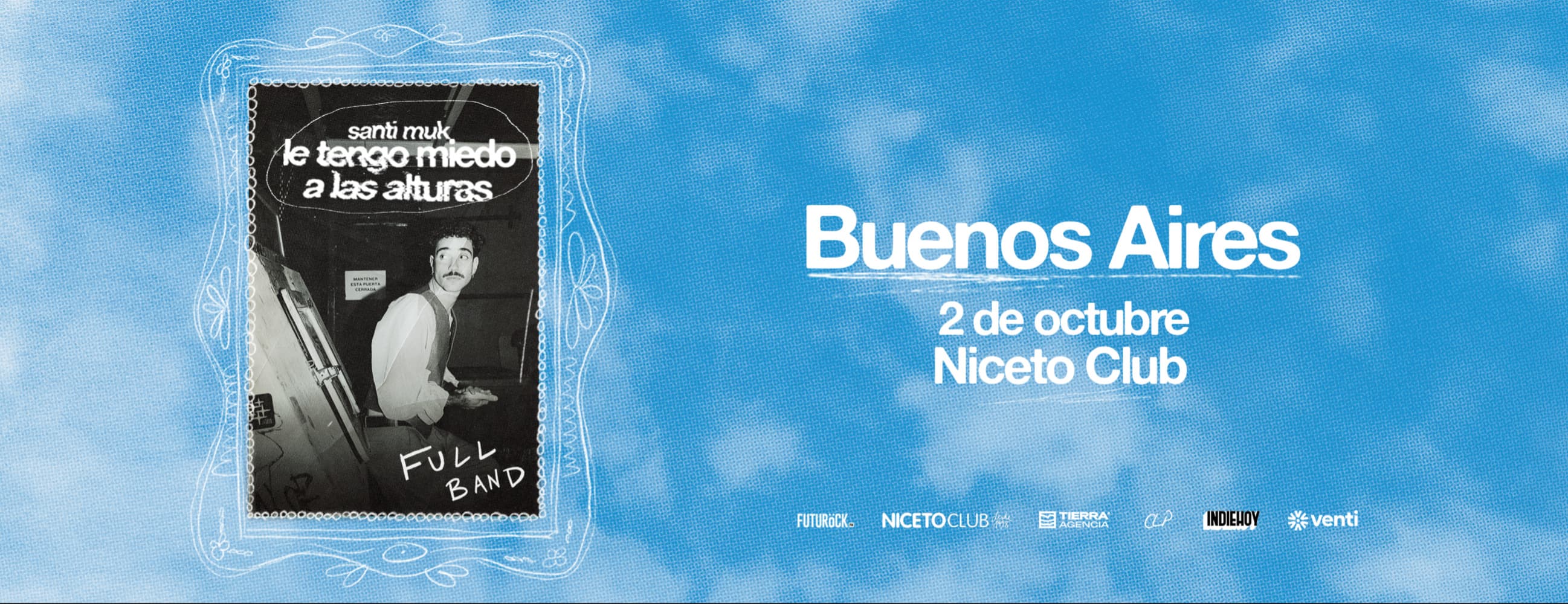 Imagen de SANTI MUK en Niceto Club (+ 18 años)