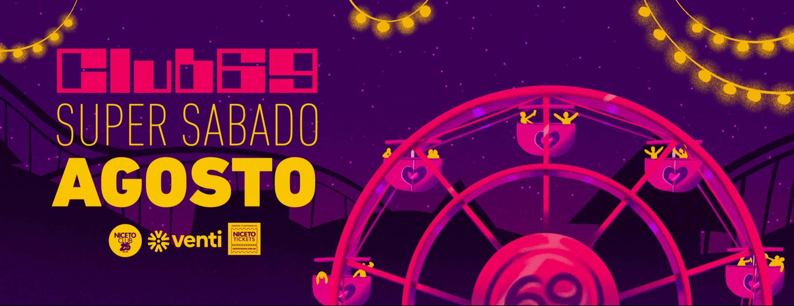 Imagen de Club 69 | 29 AGO en Niceto Club (+18 años)