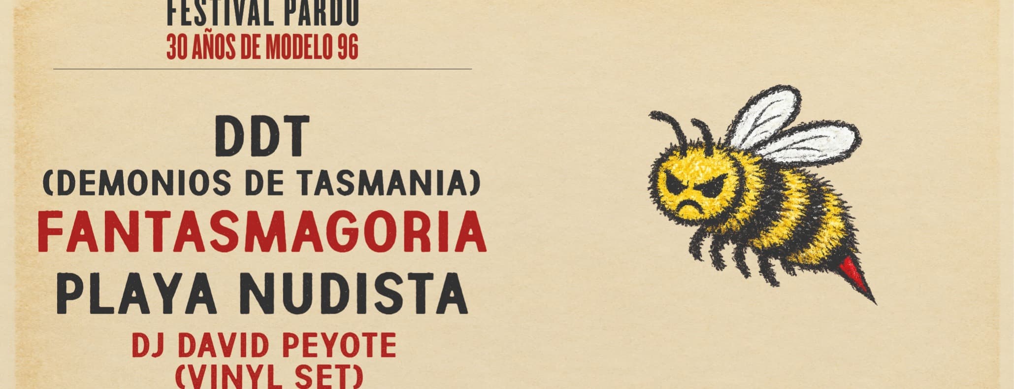 Imagen de FESTIVAL PARDO: DDT - FANTASMAGORIA - PLAYA NUDISTA -  en Humboldt | Niceto Club (+18 años)