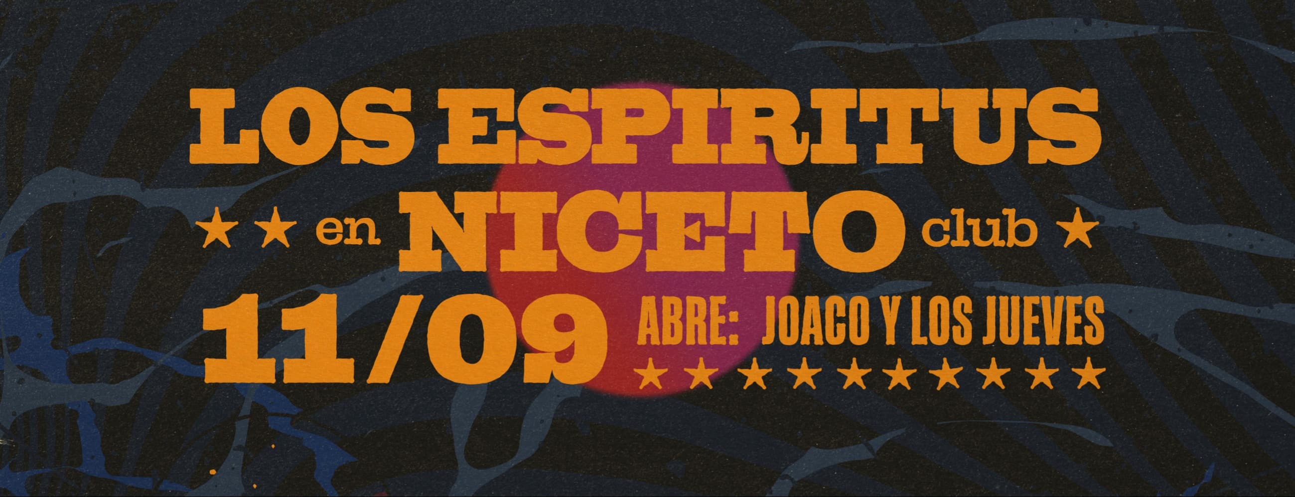 Imagen de Los Espíritus 11 SEP en Niceto Club (+18 años)
