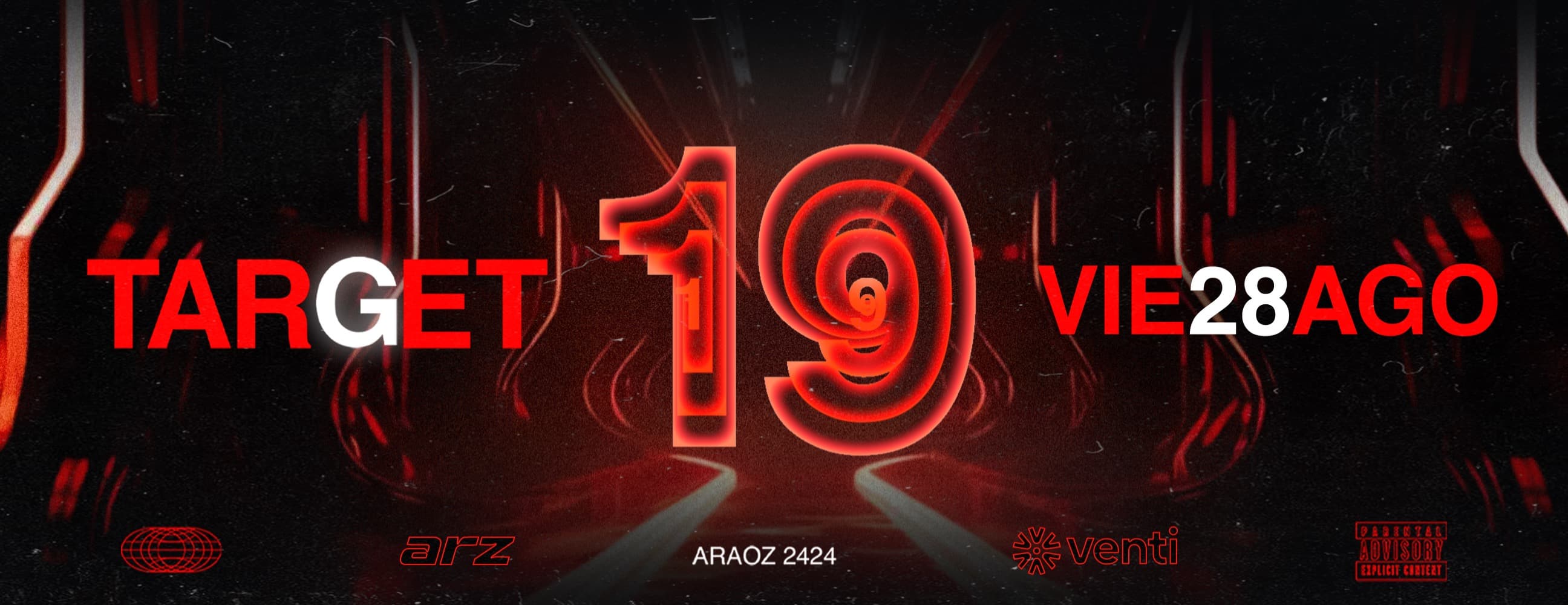 Imagen de TARGET #19 VIERNES 28 AGOSTO @araozbuenosaires