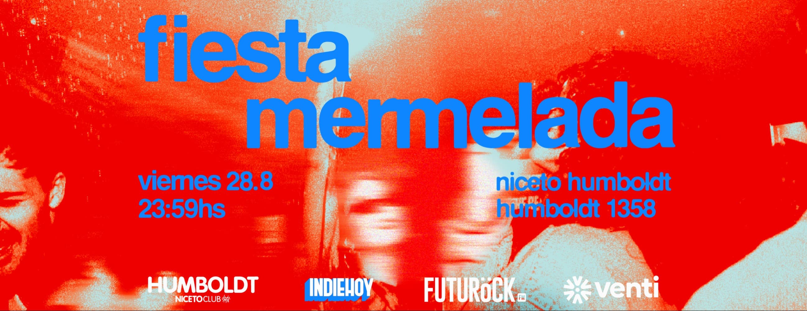 Imagen de FIESTA MERMELADA en Humboldt | Niceto Club (+18 años)