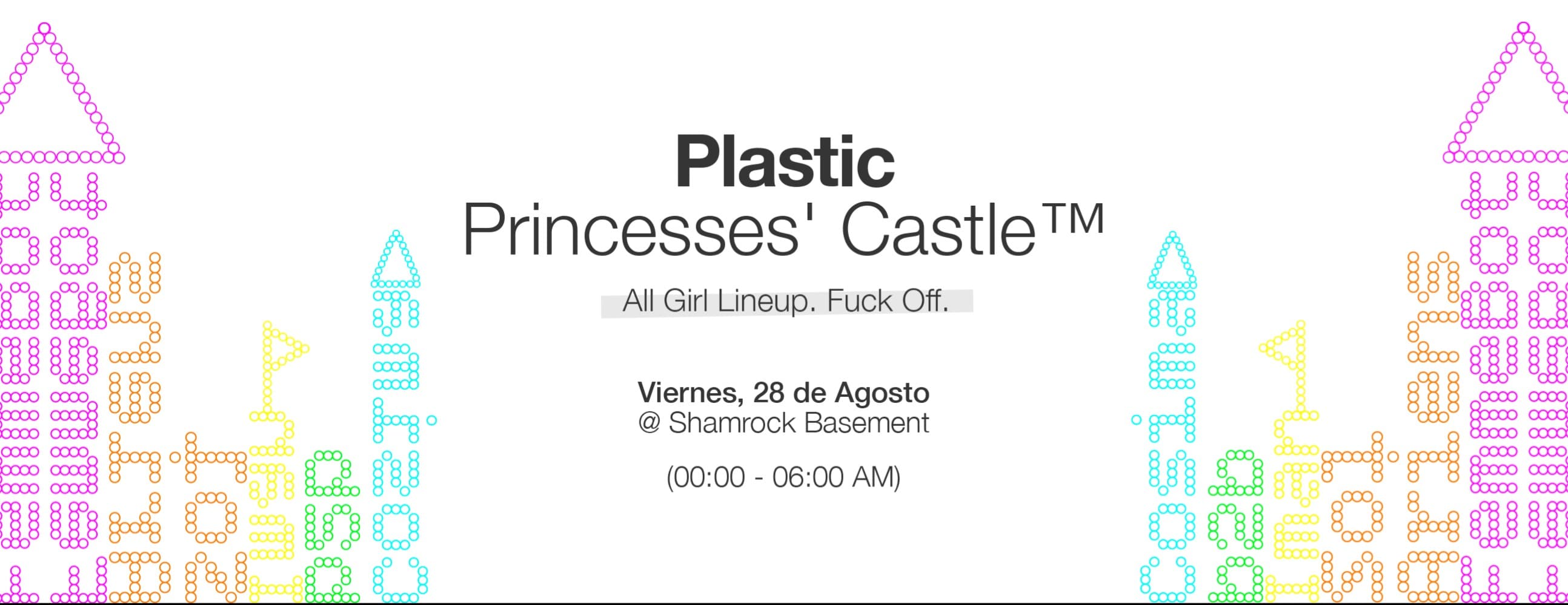 Imagen de Plastic Princesses Castle - Iman b2b Cosima / Sol Ariens / Femme Bot @ Shamrock Basement