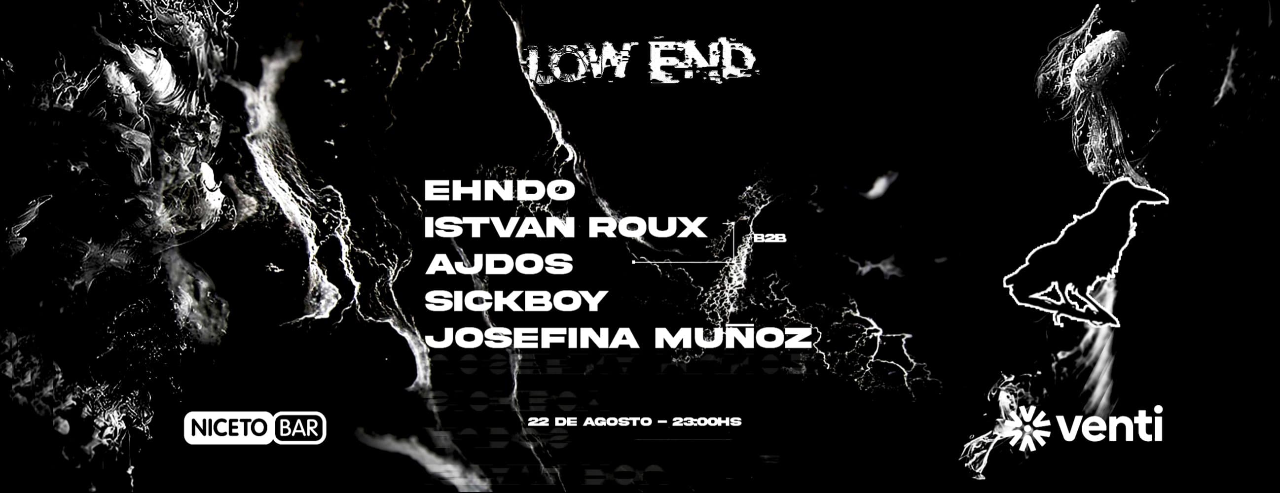 Imagen de LOW END DEEP A TECHNO + PREVIA en Niceto Bar