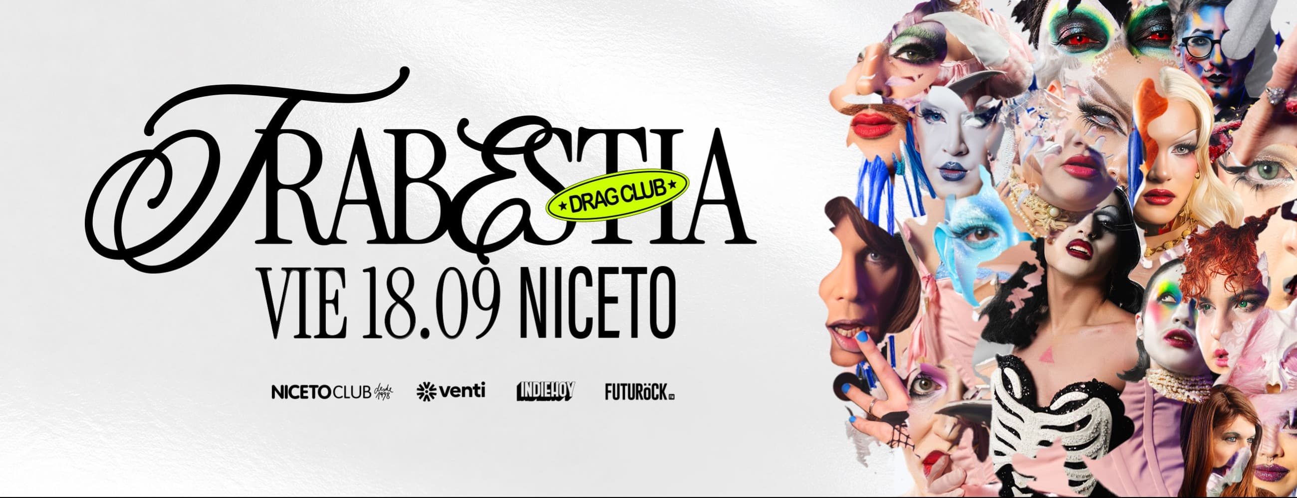 Imagen de Trabestia, drag club  18 SEP en Niceto Club (+18 años)
