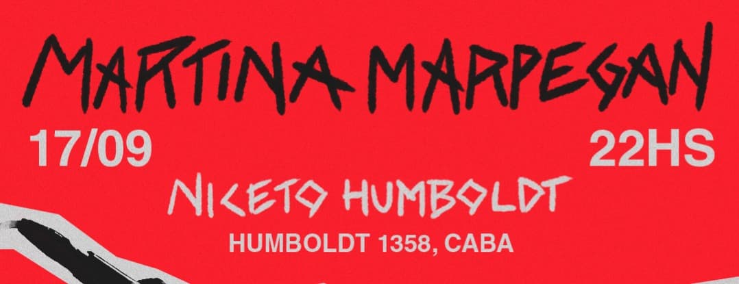 Imagen de Martina Marpegán en Humboldt | Niceto Club