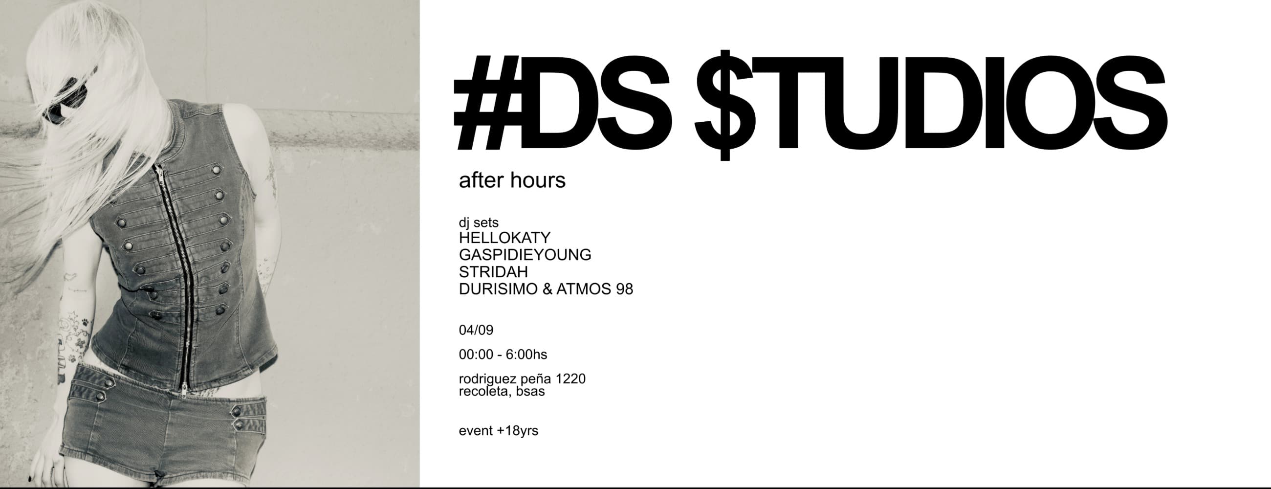 Imagen de DS $TUDIOS AFTER HOURS - HELLOKATY / GASPIDIEYOUNG /STRIDAH / ATMOS 98 & DURISIMO @ Shamrock Basement