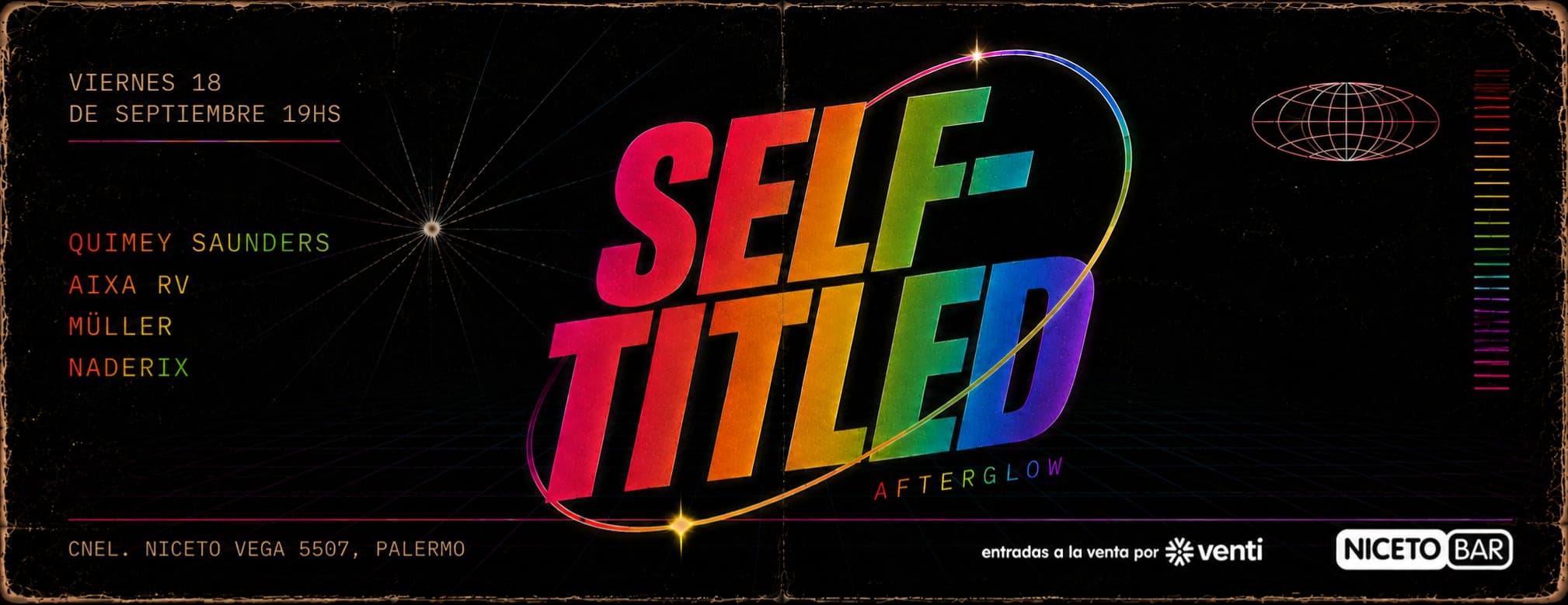 Imagen de SELF-TITLED AFTERGLOW en Niceto Bar
