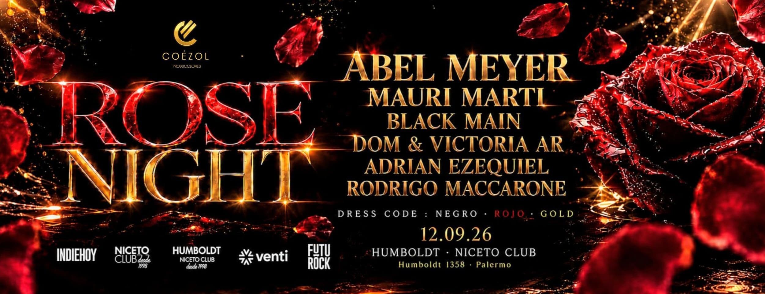 Imagen de ROSE NIGHT en Humboldt | Niceto Club